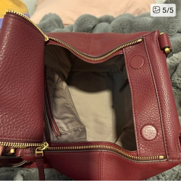 TORY BURCH Half Moon Satchel - Picture 2 of 8